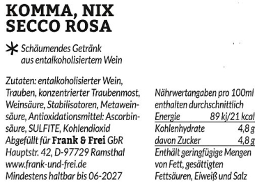 KOMMA NIX - MIXED 5+1 - ALKOHOLFREI -